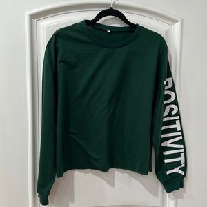 SHEIN CROP SWEATER TOP SIZE 1XL